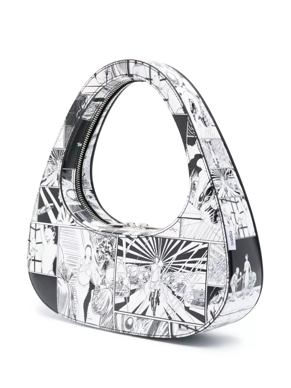 Cheap Coperni Swipe comic-print shoulder bag Women 0118