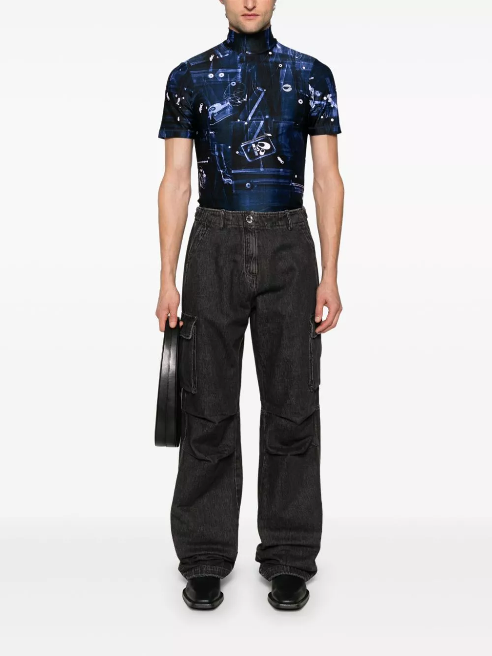 Affordable Coperni wide-leg cargo jeans Men 0125