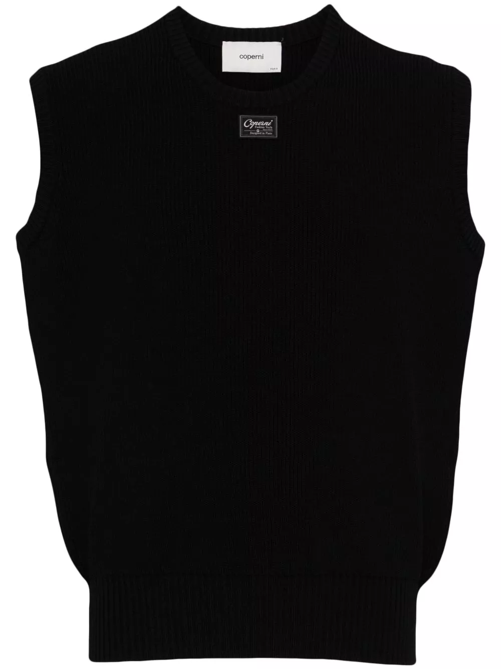 Affordable Coperni sleeveless fine-knit top Men 0125