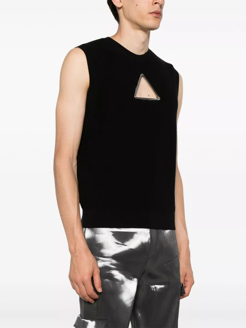 Affordable Coperni Triangle sleeveless knitted top Men 0127