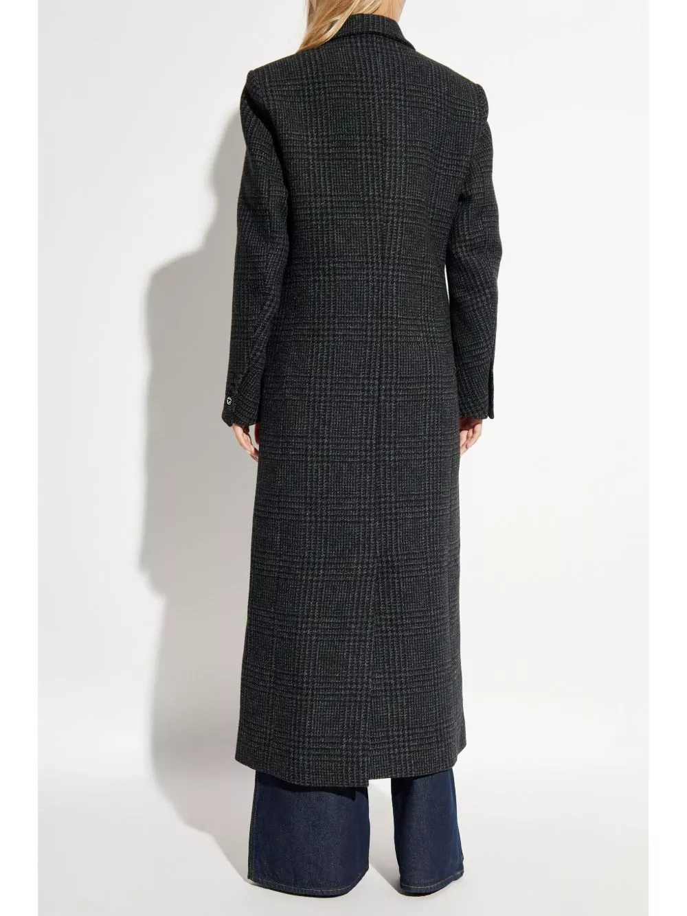 Affordable Coperni check-pattern coat Women 0130