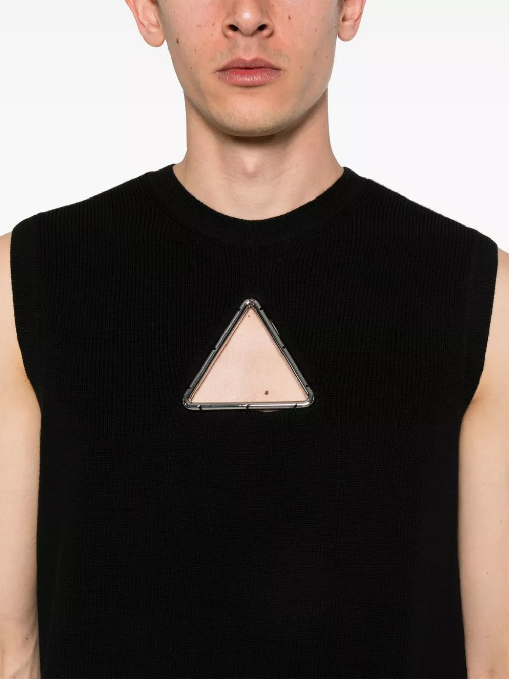 Affordable Coperni Triangle sleeveless knitted top Men 0127