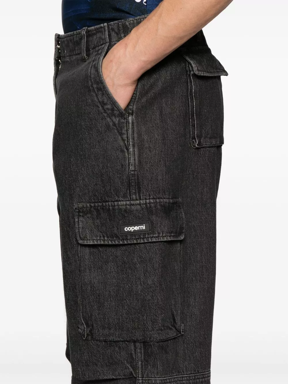 Affordable Coperni wide-leg cargo jeans Men 0125