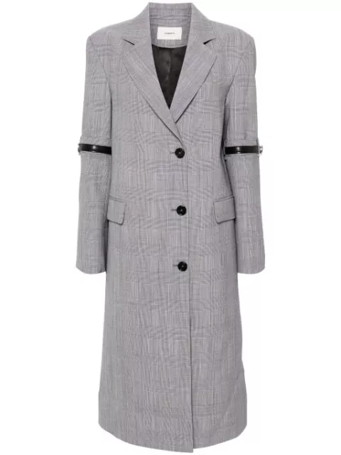 Coperni checked midi coat Women 0113