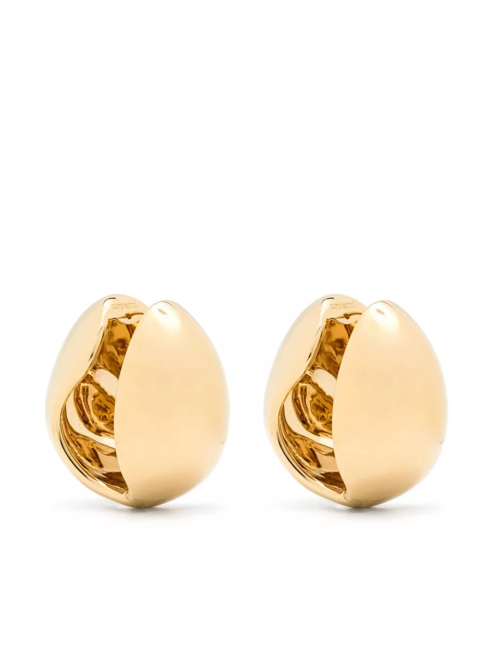 Coperni XL Logo Creole earrings Women 0114