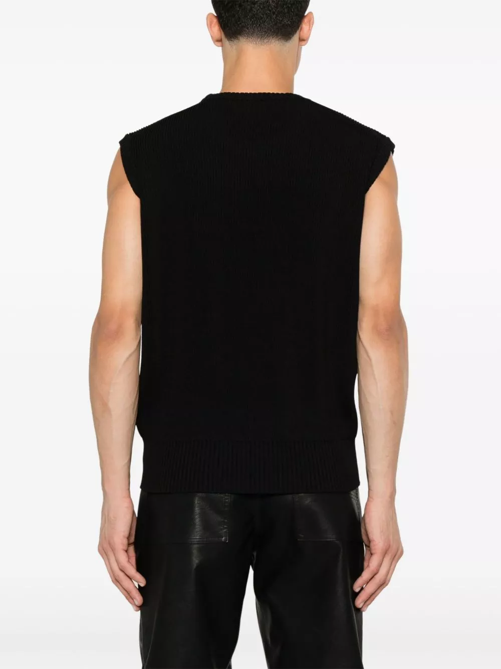 Affordable Coperni sleeveless fine-knit top Men 0125