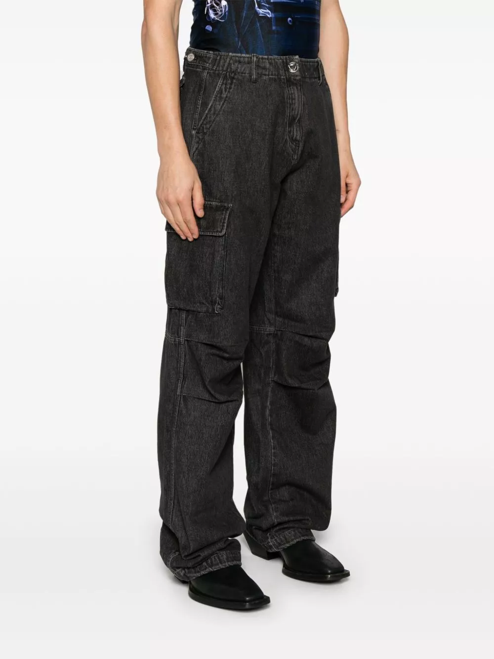 Affordable Coperni wide-leg cargo jeans Men 0201