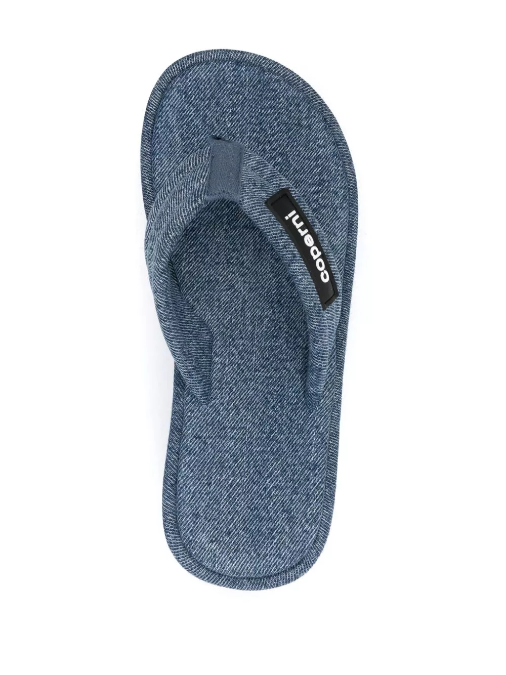 Affordable Coperni 100mm denim thong sandals Women 0203