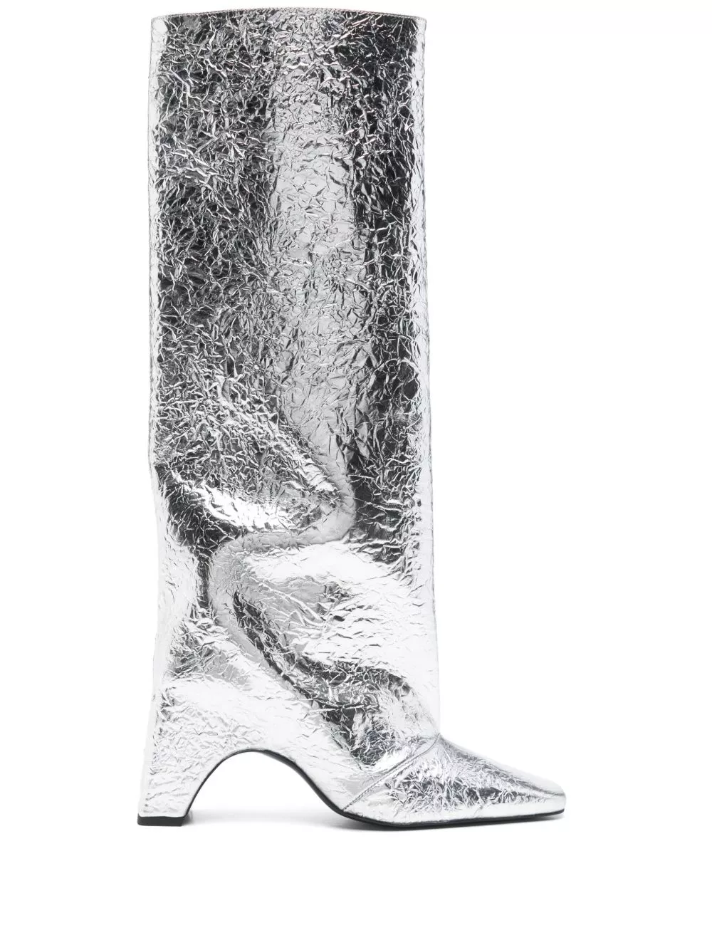 Cheap Coperni 85mm Foil Bridge boots Women 0203