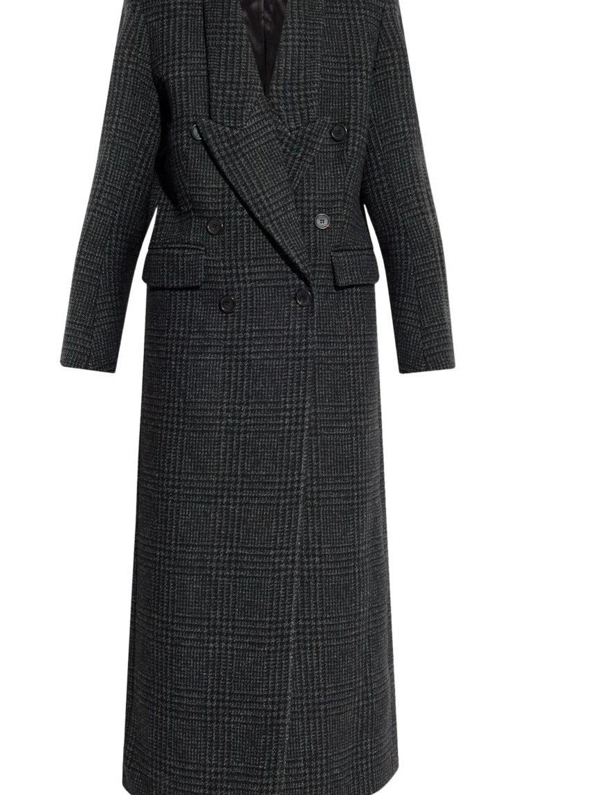 Affordable Women check-pattern coat Coperni 0223