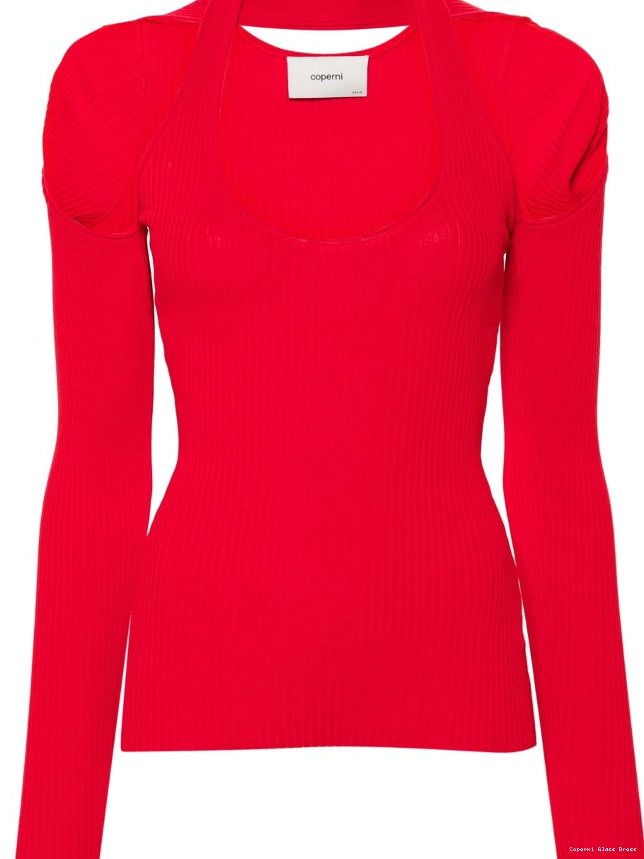 Cheap cut-out Women Coperni knitted top 0223