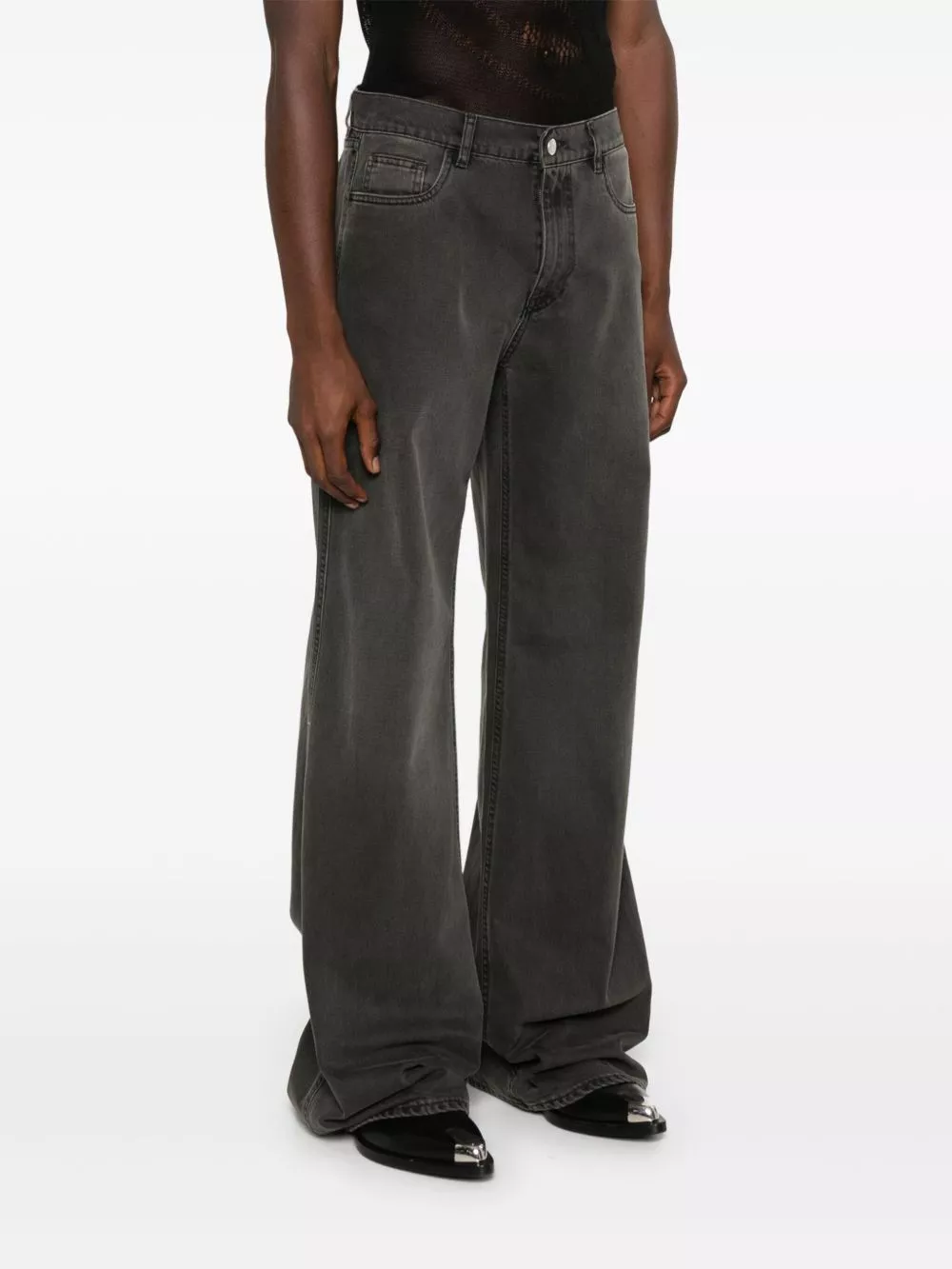 Affordable Coperni mid-rise wide-leg jeans Men 0201