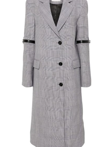 Affordable midi checked coat Women Coperni 0216