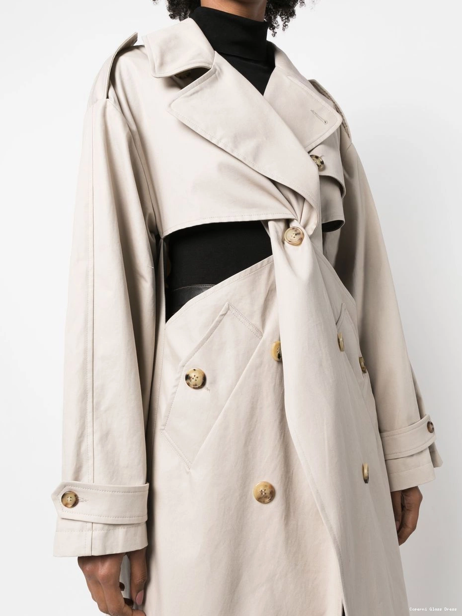 Affordable trench-coat Coperni Women cut-out 0213