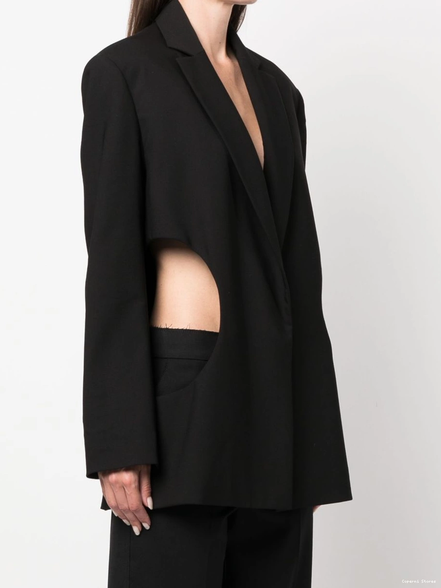 Cheap Women blazer Coperni single-breasted cut-out 0215