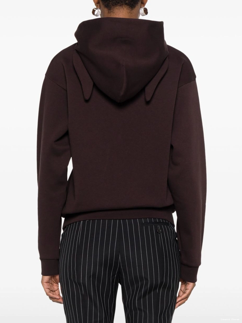 Affordable hoodie Coperni Alien ears Women 0218