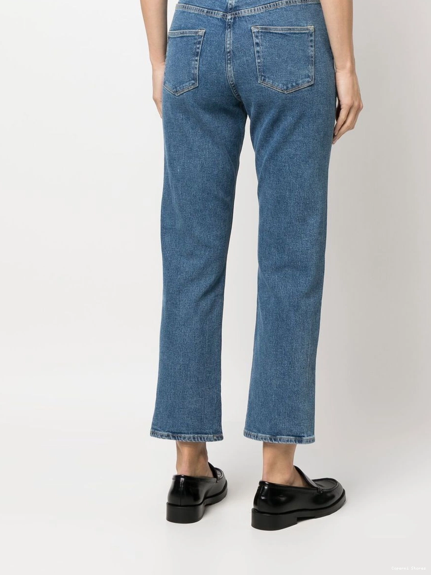 Cheap cropped Women Coperni mid-rise jeans 0222