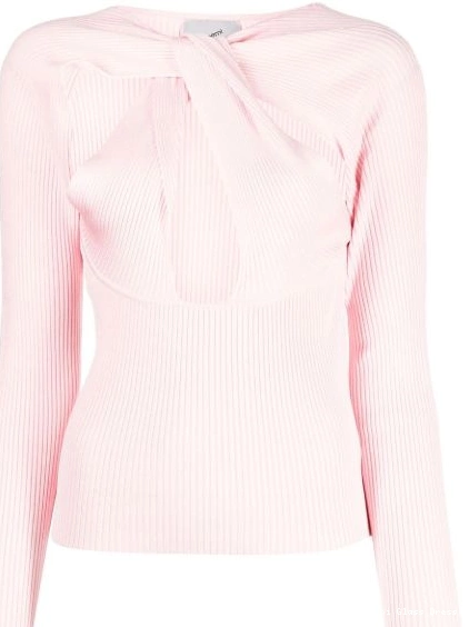 Affordable ribbed jumper out-detail Coperni cut Women 0213