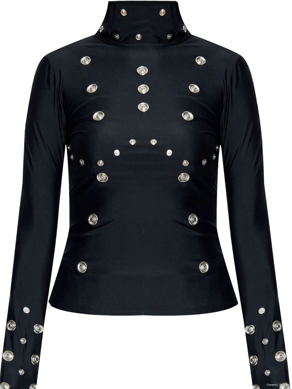 Affordable blouse Coperni eyelet-detailing Women 0308