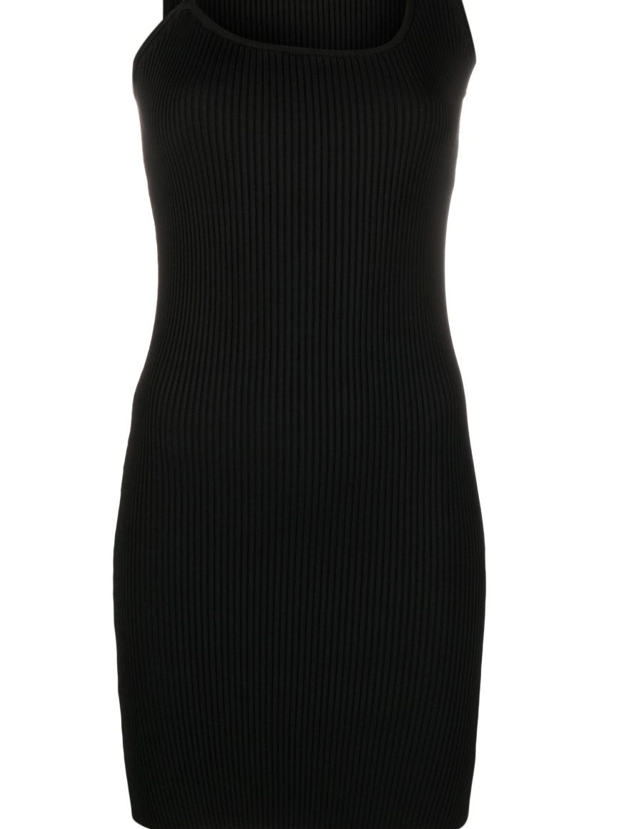 Affordable Women mini dress logo-plaque ribbed Coperni 0312